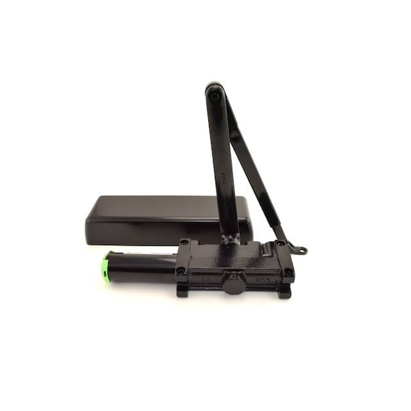 Lcn Black Closer 4011BLKLH, Heavy Duty Black - 4011REGGLBLKLH