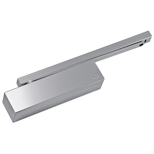 Dorma Grade 1 Surface Applied Door Closer, Size 1-5, Pull Side Track, Door Mounted, Aluminum Painted - TS9315 T 689