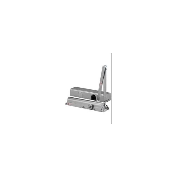 Delaney Hardware Medium to Heavy Duty Grade1 Cast Iron Body Gray Finish Commercial Door Closer - 606710