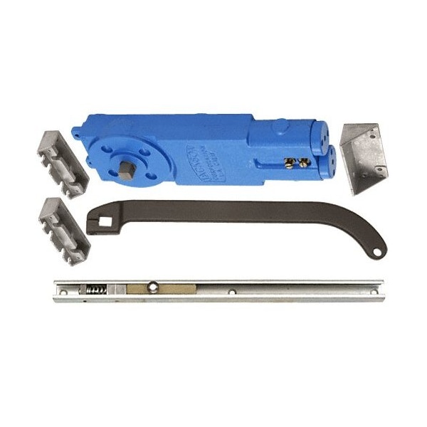 Jackson Dark Bronze Adjustable Spring Power Multi Size 90DegNo Hold Open Overhead Concealed Closer W/ 'U' O - 21201U31319