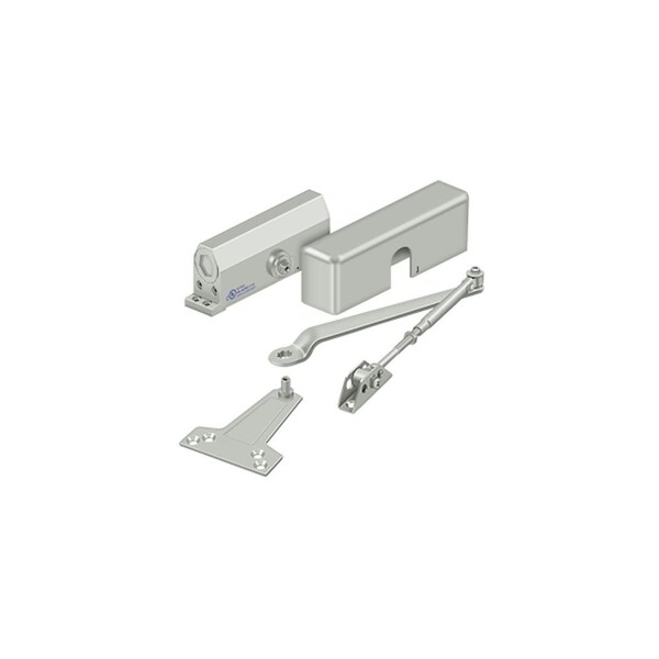 Deltana DC70 Door Closer; Aluminum Finish - DC70-AL