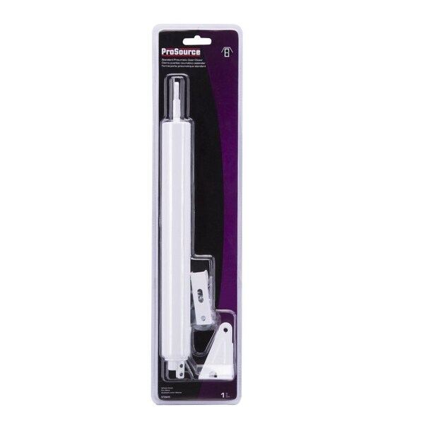 Prosource Door Closer, 1-1/4 in Dia Rod, 16-1/2 in L, Aluminum Tube, 90 deg Opening, 65 lb - 16000-UW-PS