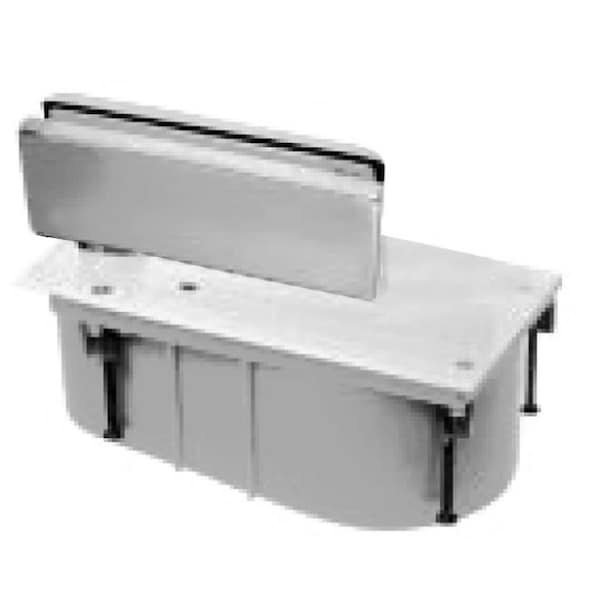 Rixson Left Hand 90 Degree Offset Sealed Physical Handicap Hvy Dty Floor Closer Selective Hold Open Satin C - SCPH428S90LH26D