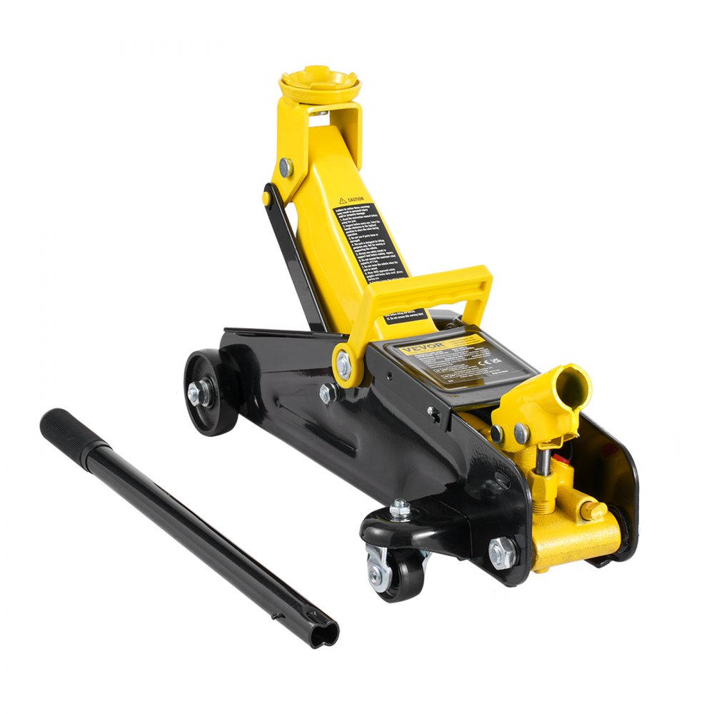 VEVOR Low Profile Floor Jack 2 Ton Heavy Duty Single Piston Hydraulic Pump - WSQJDTZ2TDGBZ7IM2V0