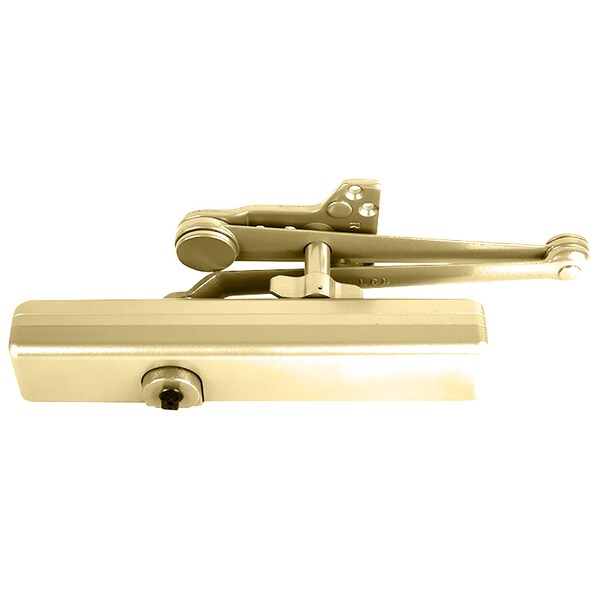 Lcn Manual, Hydraulic, 1460 Series Surface Mounted Closers, Door Closer, Medium Duty Polished Brass - 1461-HCUSH US3 DS