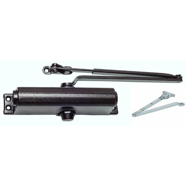 Lcn Manual, LCN 1260, Surface Mounted Closer, Light to Medium Duty Interior and Exterior - P1261HLDKB