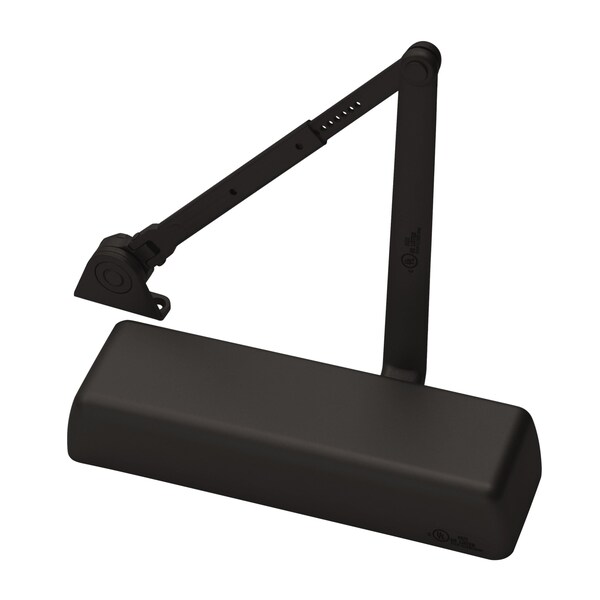 Yale Commercial Hold Open Tri Mount Door Closer 690 Painted Dark Bronze Finish - 5811690