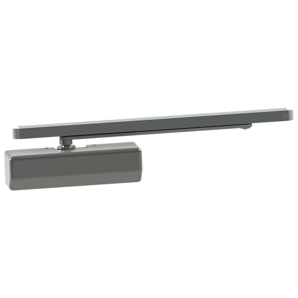 Hager Manual, Hydraulic, Hager Door Coordinators and Closers, Surface Door Closer, Heavy Duty Aluminum - 5300-MLT ALM