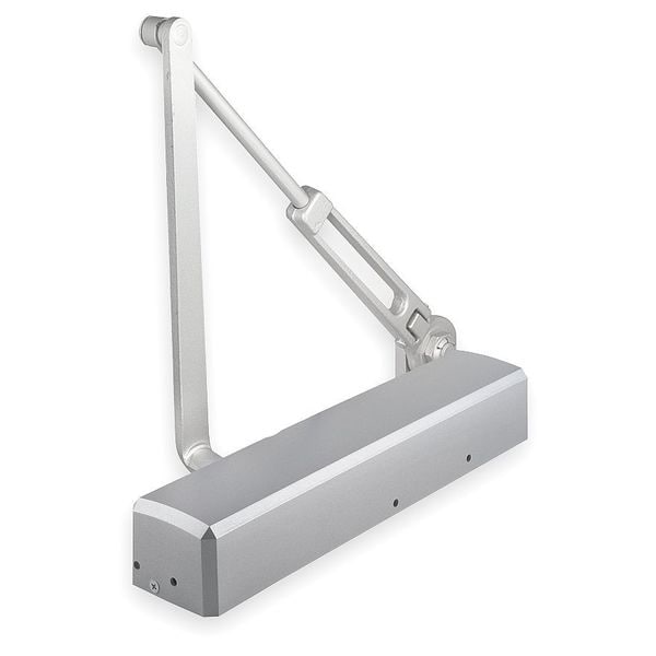 Dormakaba Manual, Hydraulic, Stanley QDC 200, Door Closer, Heavy Duty Interior and Exterior, Gray - QDC212F689