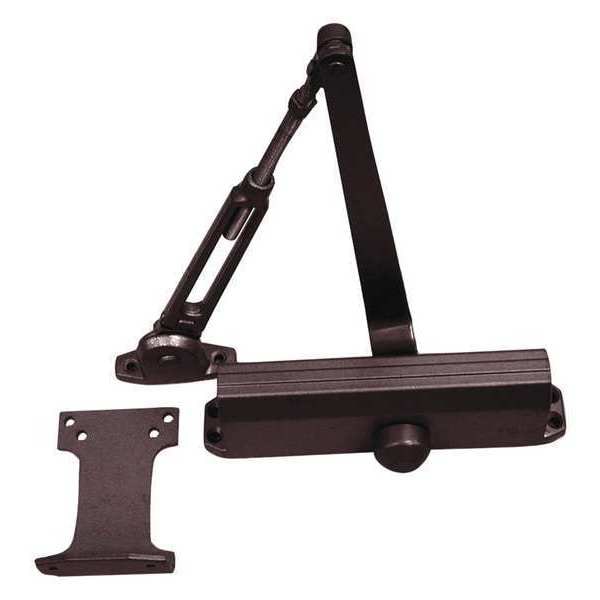 Falcon Manual, Hydraulic, SC60 Series Surface Closers, Door Closer, Standard Duty Interior, Dark Bronze - SC61A HWPA DKB SLIM