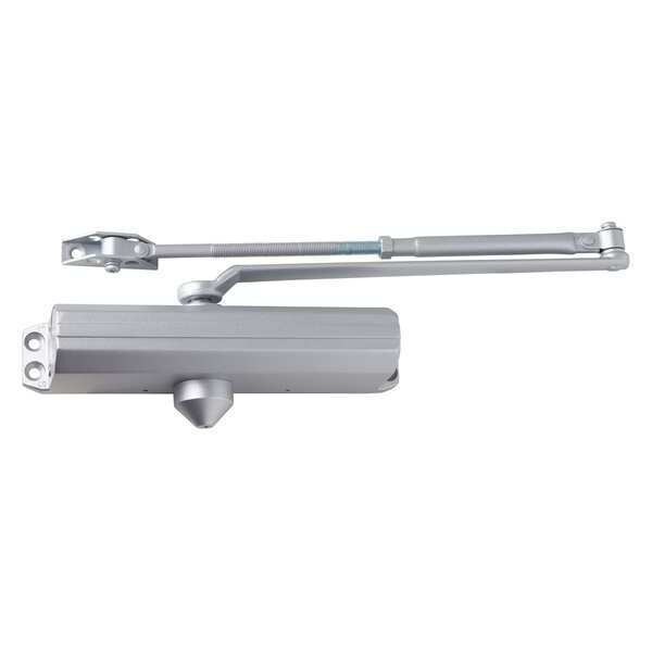 Dexter By Schlage Manual, Hydraulic, DCL2000 Series Light Duty Surface Door Closers, Surface Door Closer, Light Duty - DCL2000-STD LESS-RW/PA AL