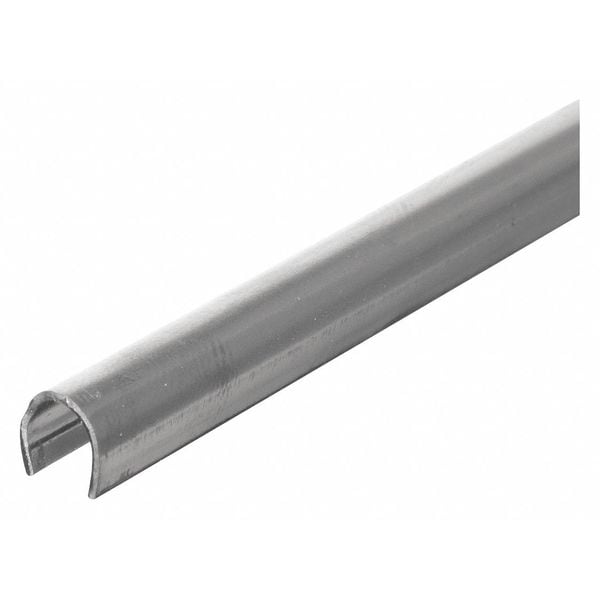 Primeline Tools Track Repair Cap, Stainless Steel, 3/16 in. x 72 in. x 1/4 in. (5 Pack) - MP1583