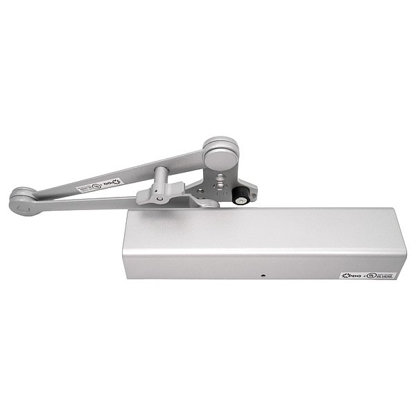 Pdq Manual, Hydraulic, PDQ 5501, Full Cover Commercial Closer, Heavy Duty Interior and Exterior, Gray - 5501 BC PA HO 689