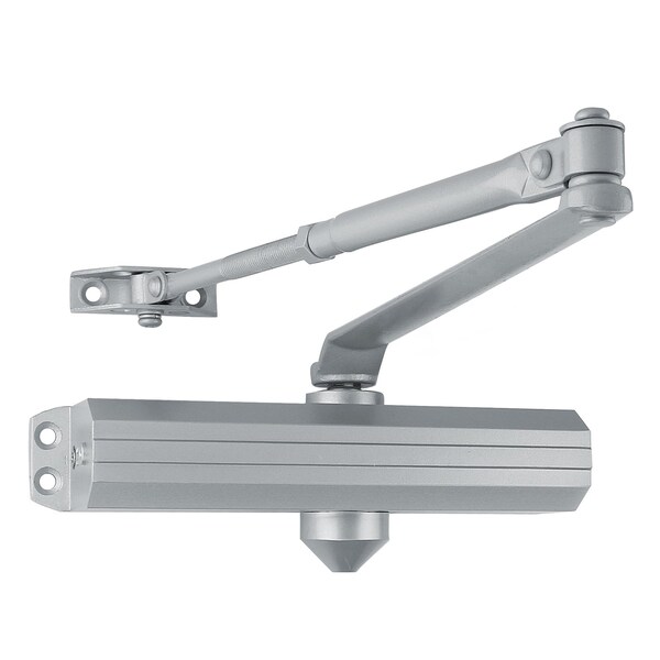 Lawrence Manual, Hydraulic, Door Closer, Medium to Heavy Duty Interior and Exterior, Aluminum - LH5016-AL