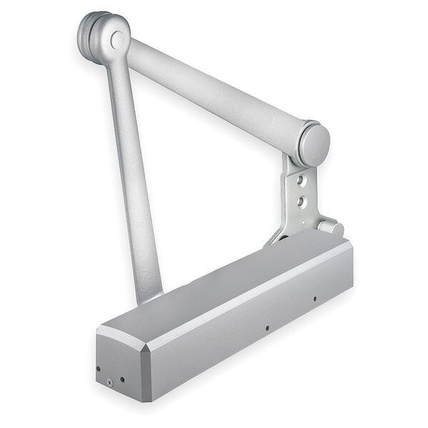 Dormakaba Manual, Hydraulic, Stanley QDC 200, Door Closer, Heavy Duty Interior and Exterior, Gray - QDC213F689