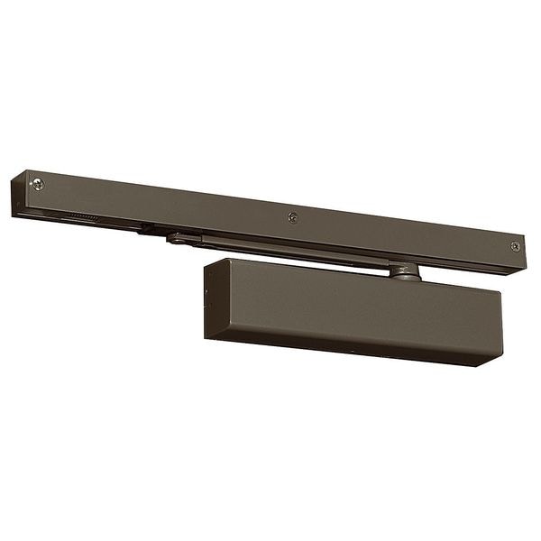 Norton Door Controls Manual, Hydraulic, Norton 8500, Door Closer, Heavy Duty Interior and Exterior, Dark Bronze - 8500STH X 690