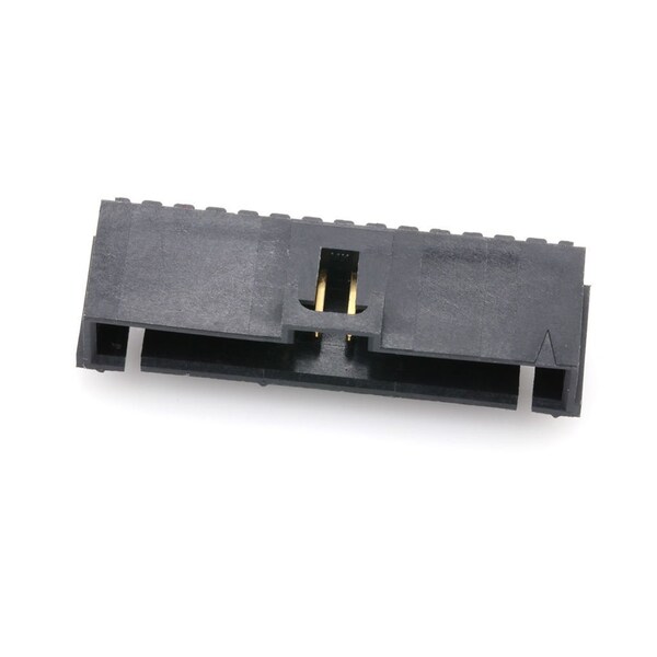 Molex Board Connector, 14 Contact(S), 1 Row(S), Male, Right Angle, 0.1 Inch Pitch, Solder Terminal,  - 705550048
