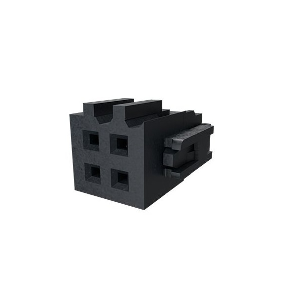 Fci Board Connector, 60 Contact(S), 2 Row(S), Female, 0.1 Inch Pitch, Idc Terminal, Locking, Gray - 71600-660LF