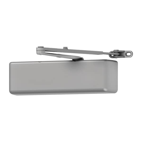 Lcn Grade 1 Surface Door Closer, Regular Arm, Push or Pull Side Mounting, 120 Degree Swing, Adjustable S - 4041DEL-REG 689 SRI