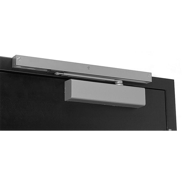 Norton Door Controls Manual, Hydraulic, Norton 7500, Door Closer, Heavy Duty Interior and Exterior, Gray - 7500ST X 689