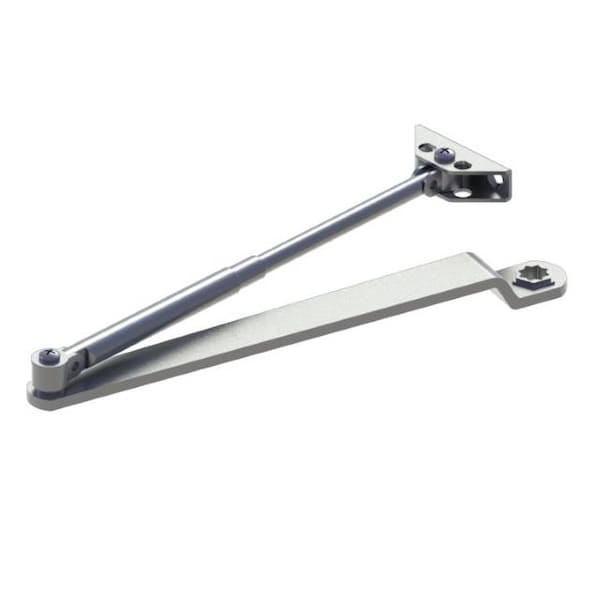 Hager Closer Arm, Sprayed Aluminum, Non Handed, Main Arm Arm Type - 071659