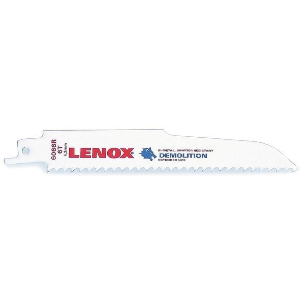 Lenox 6" L x General Purpose Cutting Reciprocating Saw Blade - 203706066R5