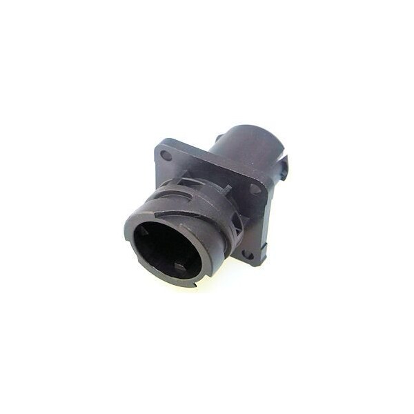 Itt Cannon Circular Din Connector, 4 Contact(S), Male, Cable And Panel Mount, Crimp Terminal, Receptacle - 121583-0004