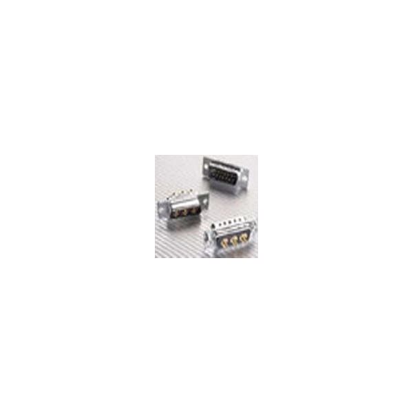 Amphenol Rectangular Connector Adapter, 9 Contacts(Side1), 9 Contacts(Side2), Panel Mount, Male-Female - FCC17E09AD280
