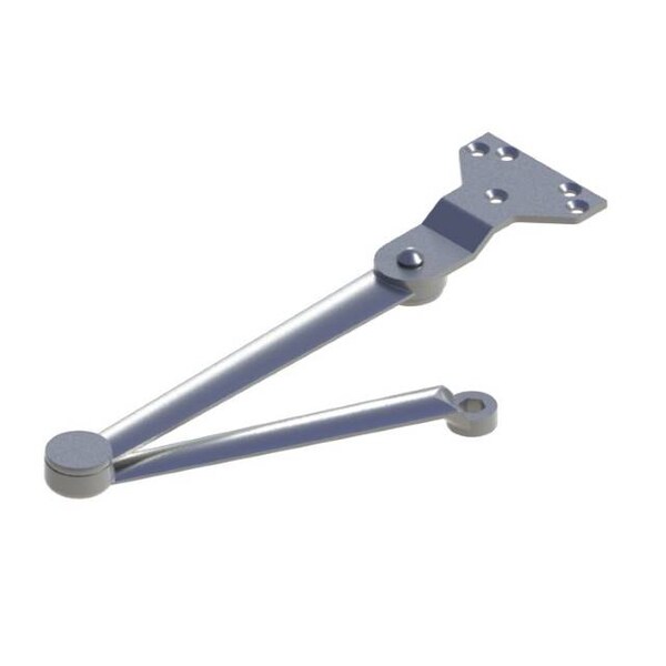 Hager Closer Arm, Sprayed Aluminum, Non Handed, Aluminum - 130952