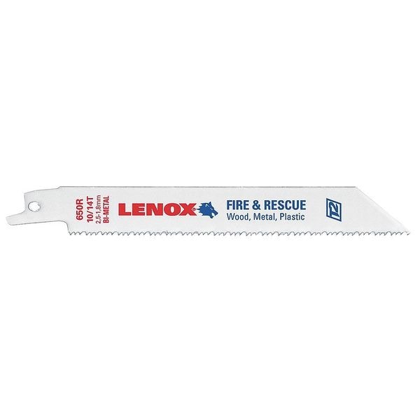 Lenox 6" L x General Purpose Cutting Reciprocating Saw Blade - 20374650R5