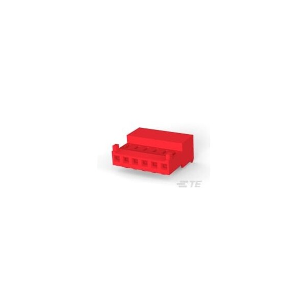 Te Connectivity 06P MTA100 CONN ASSY POL RIB - 3-643813-6