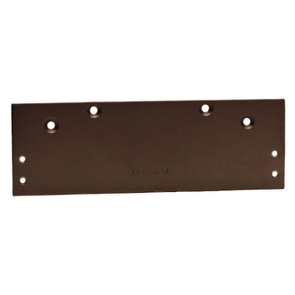 Falcon Mounting Plate - Push Side for SC60 Series Door Closer, MTBLK Black Painted - SC60A-18PA-MTBLK