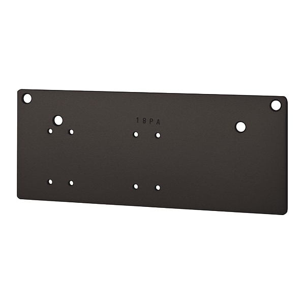 Assa Abloy Accentra Door Closer Drop Plate, Dark Brz Finish - 5800RDP 690