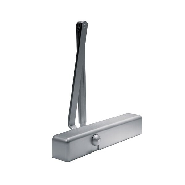 Dorma Door Closer Body, Adjustable Size 1-6, Full Cover, Sex Nuts and Machine Screws, 1-3/4, Aluminum - MOD-8616-FC-689