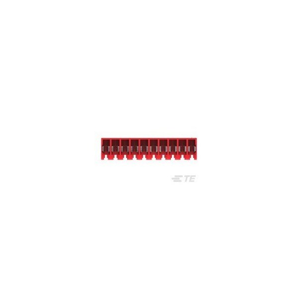 Te Connectivity 10P MTA156 CONN ASSY 22AWG RED - 4-640428-0