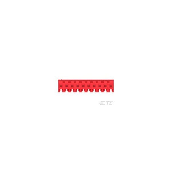 Te Connectivity 10P MTA156 CONN ASSY 22AWG RED - 4-640428-0