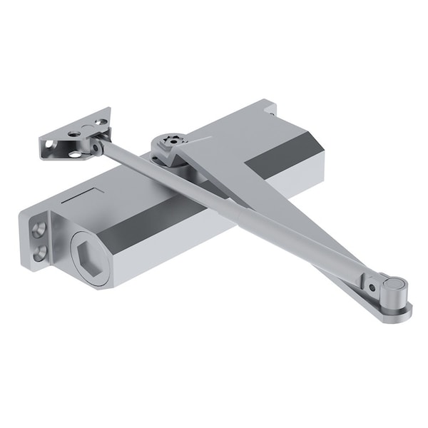 Hager Hinge Hager Sizes 2-5 Grade 2 Multi Mount Door Closer Aluminum Finish - 5400M25ALM