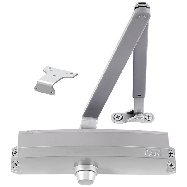 Lcn Manual, Hydraulic, 1250 Series Surface Mounted Closers, Surface Mounted Closer, Aluminum - 1250-HW/PA AL