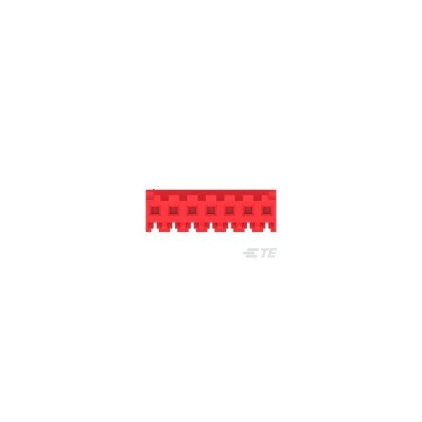 Te Connectivity 07P MTA156 CONN ASSY 22AWG RED - 3-643819-7