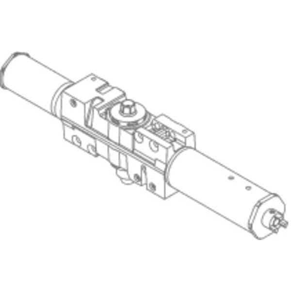 Lcn Cylinder Assembly, Aluminum, 4640, Gray - 4642-3971 AL