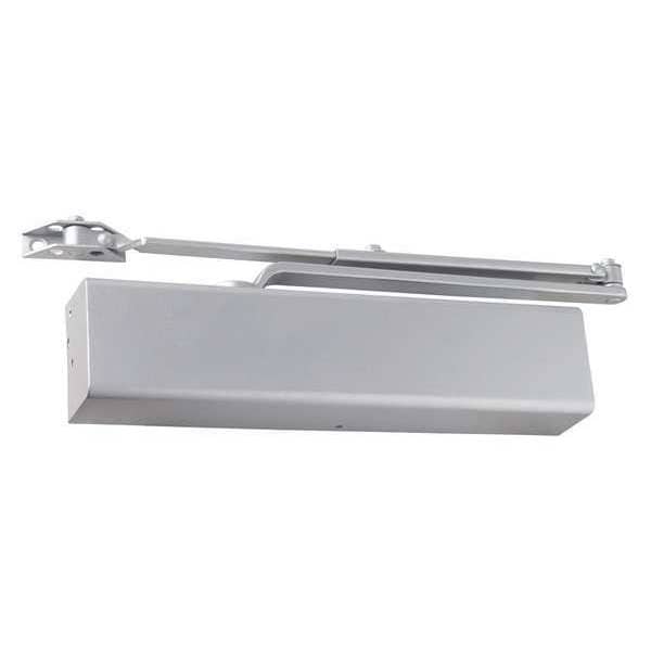 Dexter By Schlage Manual, Hydraulic, DCM1000 Series Medium Duty Surface Door Closers, Surface Door Closer, Aluminum - DCM1000-STD-FULL-RW/PA AL