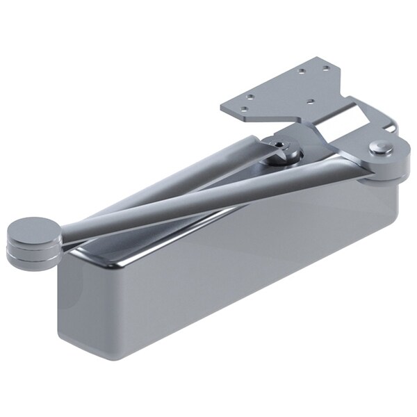 Hager Manual, Hydraulic, Hager Door Coordinators and Closers, Door Closer, Heavy Duty Aluminum - 5100-PAR HD ALM