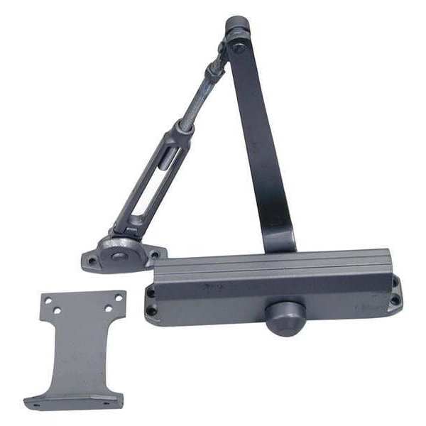 Falcon Manual, Hydraulic, SC60 Series Surface Closers, Door Closer, Standard Duty Interior, Aluminum - SC61A HWPA AL SLIM