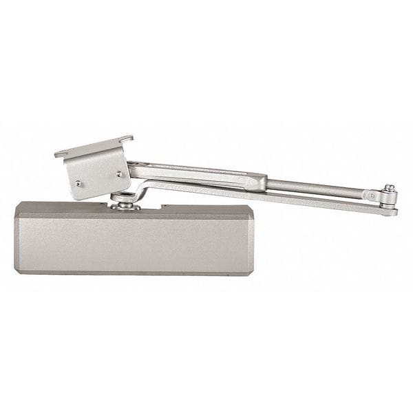 Dormakaba Manual, Hydraulic, Stanley QDC 300, Door Closer, Standard Duty Interior and Exterior, Gray - QDC312F689