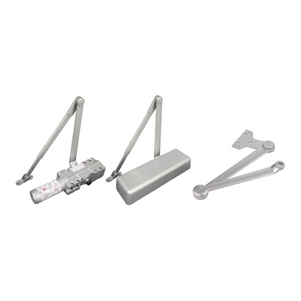 Inox Door Closer Grade 1 Extra Duty Arm Full Cvr Aluminum - DC9016EDA-AL