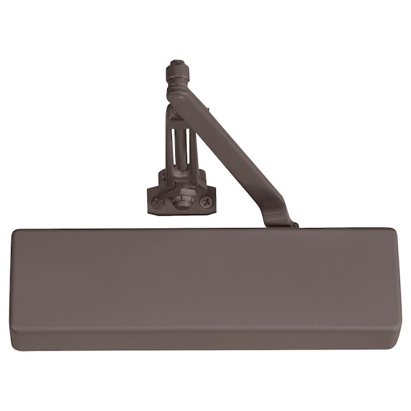Norton Co Grade 1 Tri Mount Friction Hold Open Door Closer, Push or Pull Side, Regular Arm, Size 1 to 6, Plast - 7500H 694