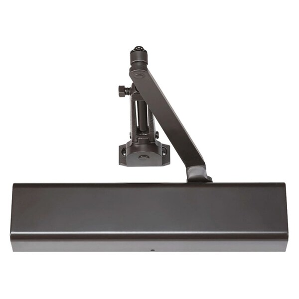 Norton Co Tri-Packed, Hold Open Door Closer, Adjustable Size 1-6, Dark Bronze Painted - 210 TPH 690