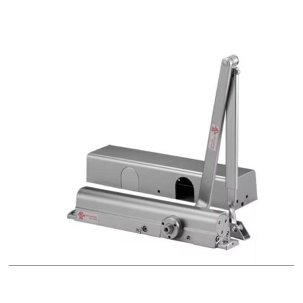 Delaney Hardware Medium to Heavy Duty Grade-1 Cast Iron Body Gray Finish Commercial Door Closer with Delay Action - 606740
