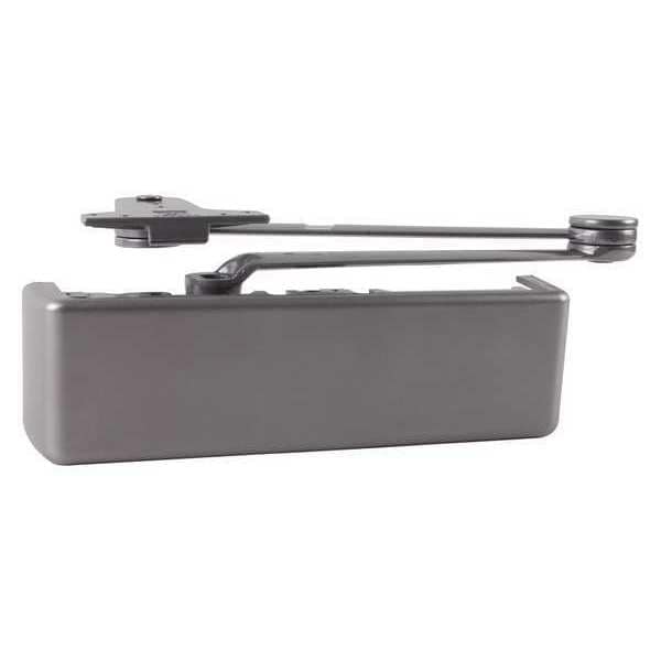Lcn Manual, Hydraulic, 4110 Series Surface Mounted Closers, Surface Mounted Closer, Heavy Duty Aluminum - 4111-SCUSH LH AL