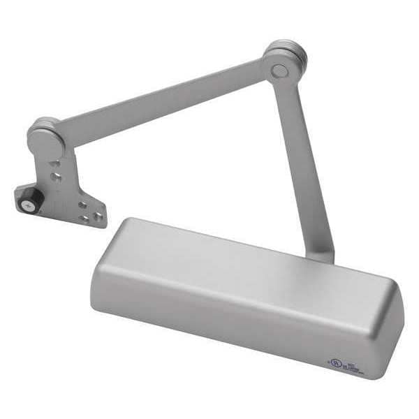 Norton Door Controls Manual, Hydraulic, Norton 410, Door Closer, Heavy Duty Interior and Exterior, Gray - 410XCPSX689